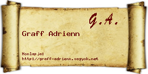 Graff Adrienn névjegykártya